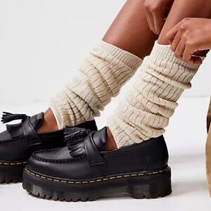 Dr. Martens Adrian Leather Platform Tassel Loafers